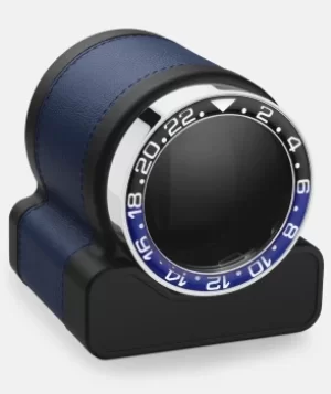 Image of Scatola del Tempo Watch Winder Rotor One Blue Batman Bezel