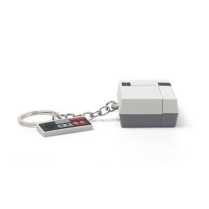 Image of Nintendo - Nes 3D Console & Controller Unisex Keychain Keychain - Multi-Colour