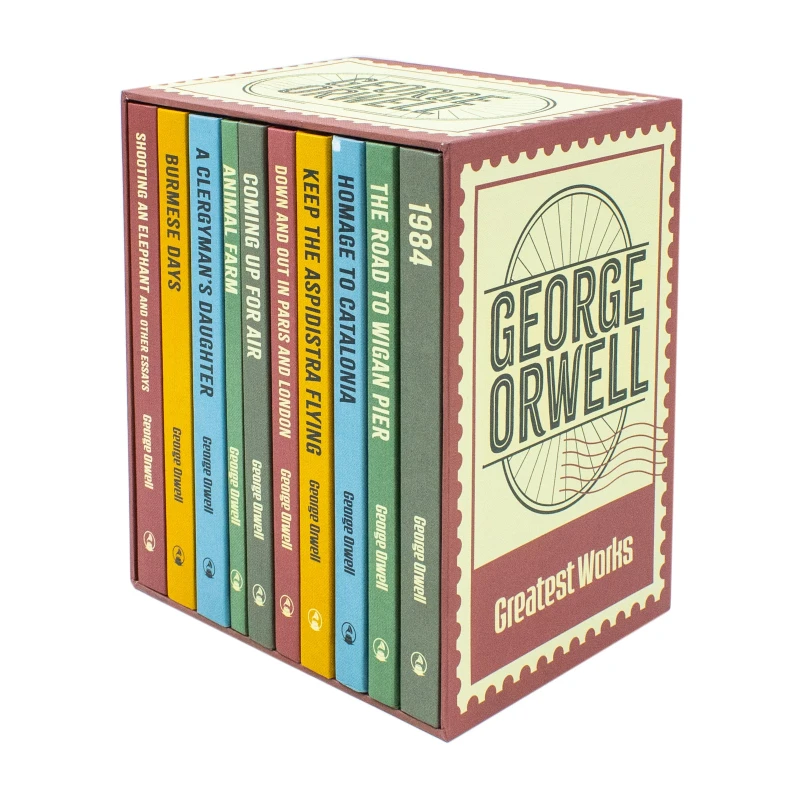 Image of The Greatest Works Of George Orwell 10 Book Set George Orwell Books