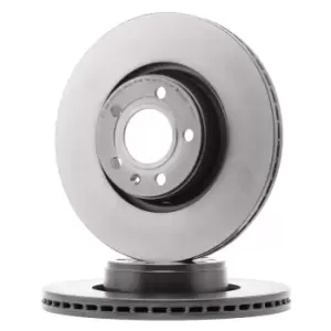 Image of PAIR PAINTED BREMBO BRAKE DISCS 09.9540.11