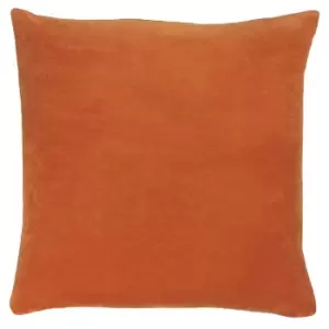 Image of Solo Velvet Cushion Orange