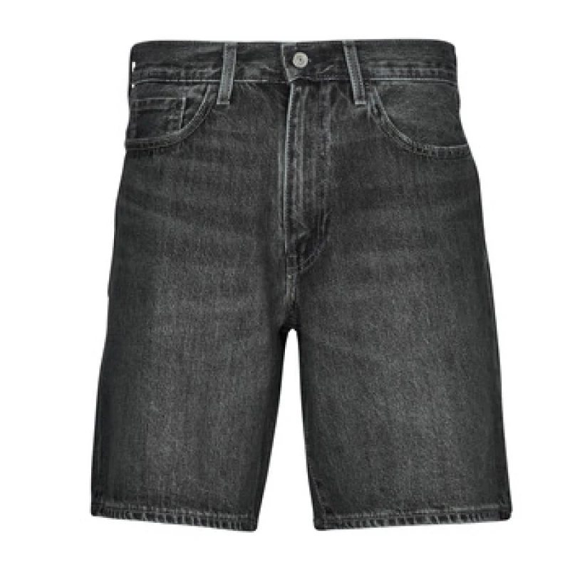 Image of Levis 468 LOOSE SHORTS mens Shorts in Black