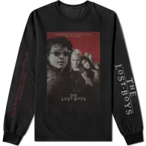 Image of Warner Bros - Lost Boys Fun To Be A Vampire Unisex X-Large Long Sleeved T-Shirt - Black