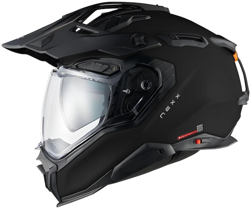 Image of Nexx X.WED3 Plain Black Matt Adventure Helmet Size M