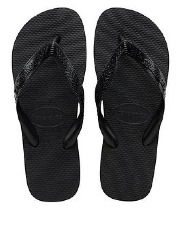 Image of Havaianas Mens Top Flip Flops M Black, 8