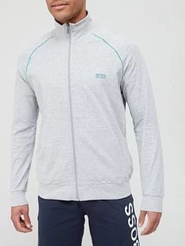 Image of Hugo Boss Mix and Match Lounge Zip Through Jacket Grey Size L Men