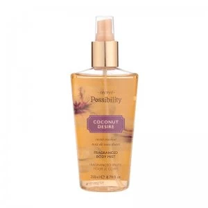 Image of Possibility Secret Possibility Coconut Desire Body Mist