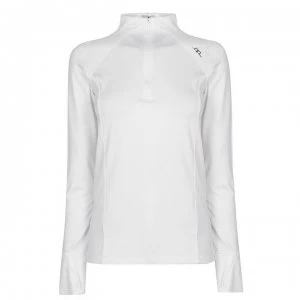 Image of AA Platinum Ancona Technical Zip Top Ladies - White