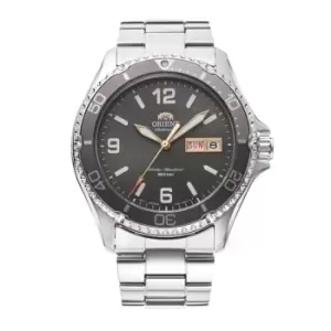 Image of Orient Mako 2023 Automatic Grey Dial Stainless Steel Bracelet Mens Watch RA-AA0819N19B