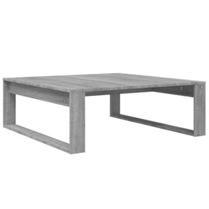Image of VIDAXL Coffee Table Grey Sonoma 100x100x35cm Engineered Wood Vidaxl 8720286979365
