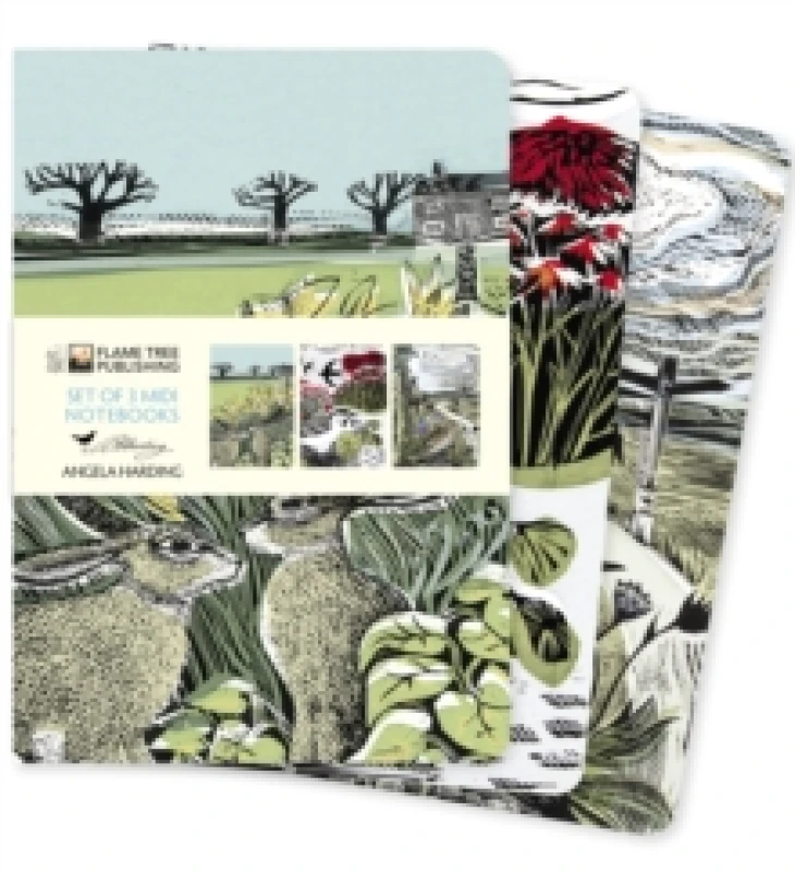Image of Angela Harding: Landscapes Set of 3 Midi Notebooks Notebook / blank book