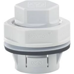 Image of Filler plug M16 Polyamide Light grey RAL 7035 LappKabel SKINTOP CLICK BLK M16 LGY