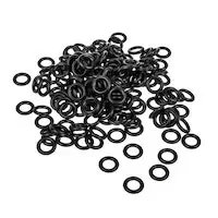 Image of OcUK Tech Labs Noise Dampening O-Rings for Cherry MX Keyboards - Black - 125 pieces