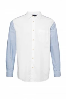 Image of Mens French Connection End On End Oxford Shirt White