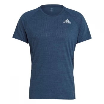 Image of adidas Runner T Shirt Mens - Crew Navy