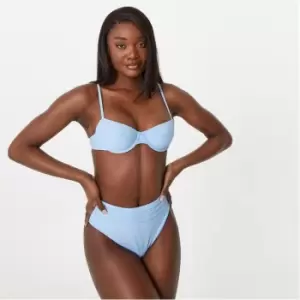 Image of Jack Wills Eco Underwire Bikini Top - Blue