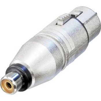 Image of Neutrik NA2FPMF XLR adapter XLR socket - RCA socket (phono)