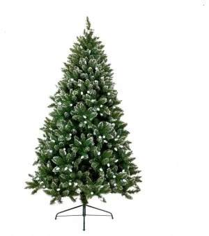 Image of Premier Decorations 7ft Rockingham Christmas Tree - Green