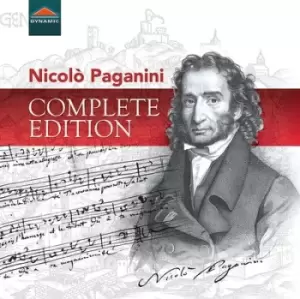 Image of Nicolo Paganini Complete Edition by Nicolo Paganini CD Album