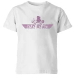 Image of Nintendo Mario Kart Here We Go Wario Kid's T-Shirt - White - 5-6 Years