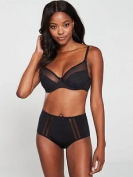 Image of Pour Moi Shadow Underwired Bra - Black