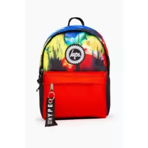 Image of Hype Drip Graffiti Mini Backpack (One Size) (Multicoloured)
