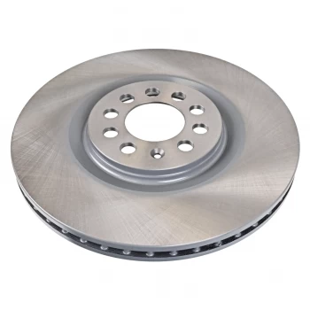 Image of Brake Disc 19096 by Febi Bilstein Front Axle Genuine OE - 1 Pair
