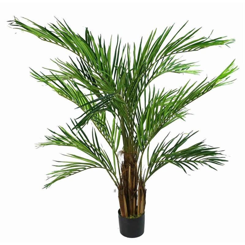 Image of Leaf 150cm Areca Palm Natural Artificial Tree Green