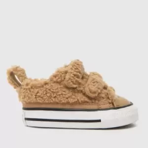 Image of Converse brown all star 2v lo Toddler Trainers