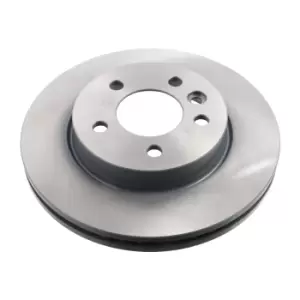 Image of febi bilstein Pair of Brake Disc Rotor 36237 fits Front OE 2H0 615 301 A