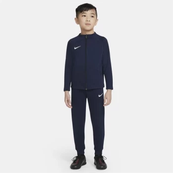 Image of Nike Dri-FIT Academy Pro Little Kids Knit Soccer Tracksuit - Blue