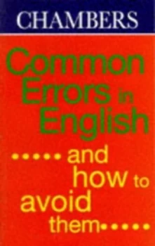 Image of Chambers Common Errors in English by Sarah Marriott and Barry Farrell Book