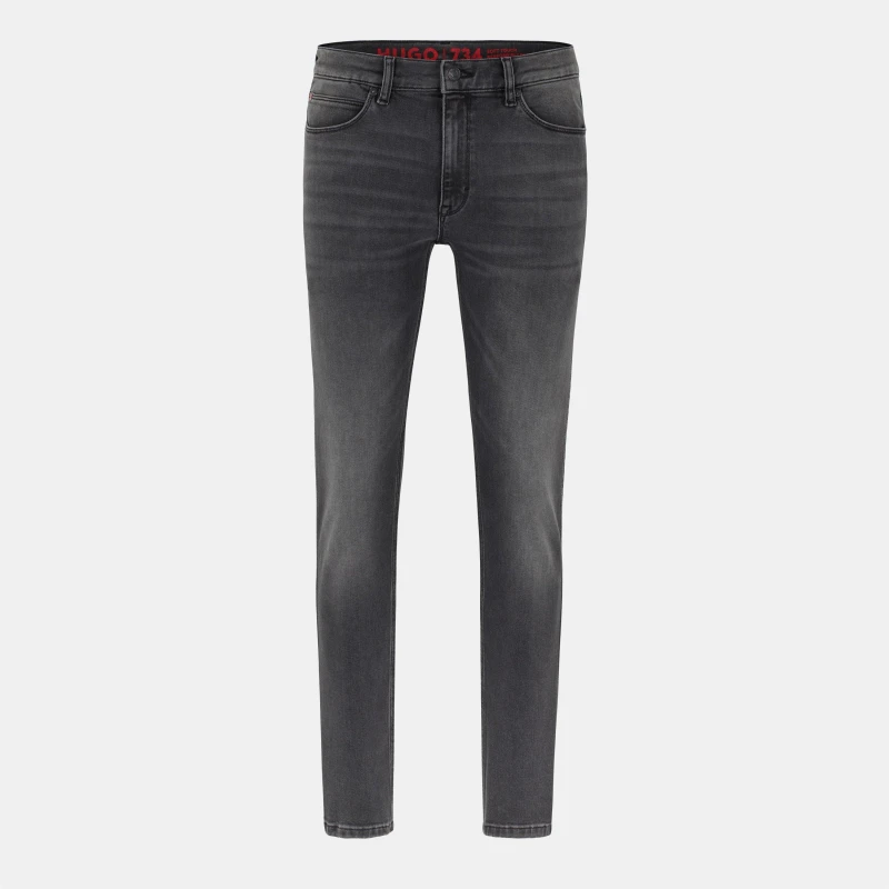 Image of Hugo Mens Straight Leg Jeans Charcoal male 29W S