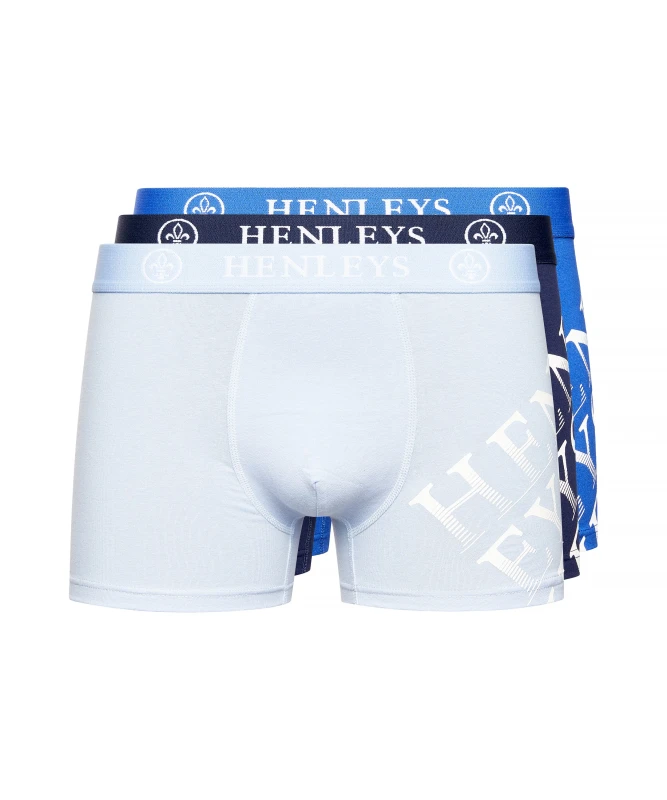 Image of Henleys Tringles Boxers 3pk Multi