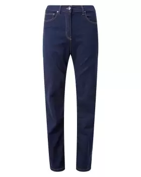 Image of Cotton Traders Womens Womens Stretch Jeans in Blue