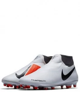 Image of Nike Mens Phantom Vision Academy Dynamic Fit Firm Ground Football Boot Grey Size 10 Men
