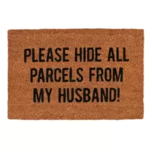 Image of Hide All Parcels Natural Doormat