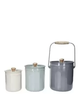 Image of Kitchencraft Compost And Storage Set