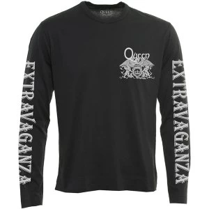 Image of Queen - Extravaganza Unisex Medium T-Shirt - Black
