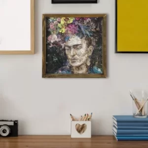 Image of MZM267 Multicolor Decorative Framed MDF Painting