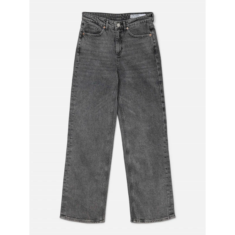 Image of Vero Moda RA206 Wide Jean Ld62 Mid Grey Denim female 26 L32