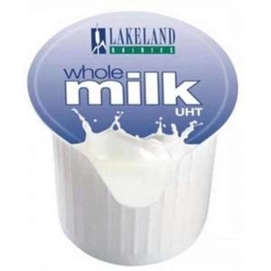 Image of Lakeland UHT Full Fat Milk Pots 12ml Pack of 120 386121