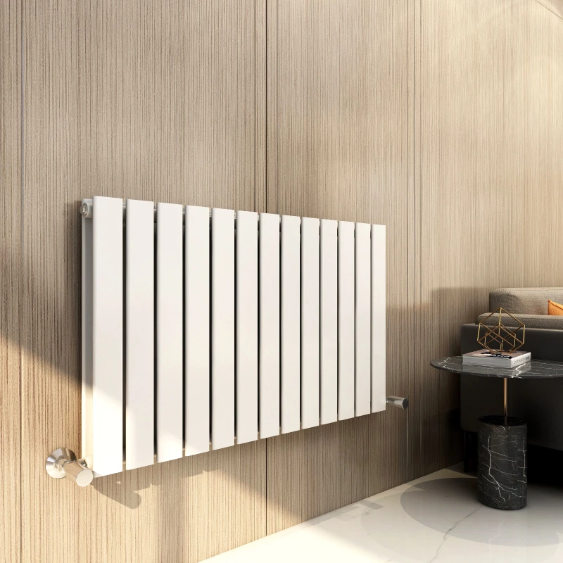 Image of MCC DIRECT Mcc Direct - 600 x 884mm Double Designer Flat Panel Central Heating Radiator white HD1401