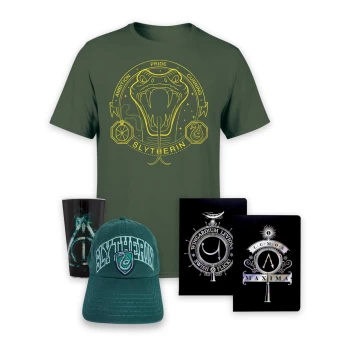 Image of Mega Magic Harry Potter Bundle - Slytherin - 9-10 Years - Forest Green