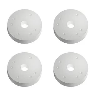 Image of Associated Ft 12Mm Pistons V2 Blank Flat (Screw Mount)