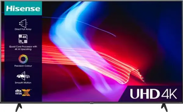 Image of Hisense 75" 75A6KTUK Smart 4K Ultra HD DLED TV
