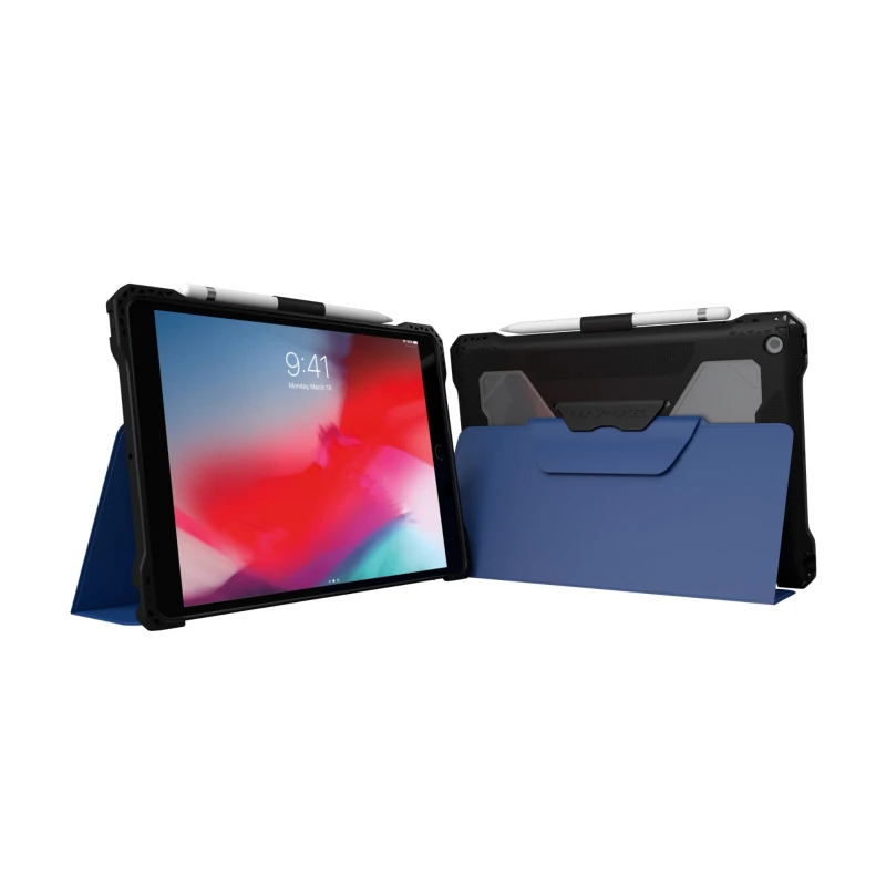 Image of Max Cases MAXCases Extreme Folio-X for iPad 7th, 8th & 9th Gen 10.2" (2022) (Blue) AP-EFX-IP9-BLU