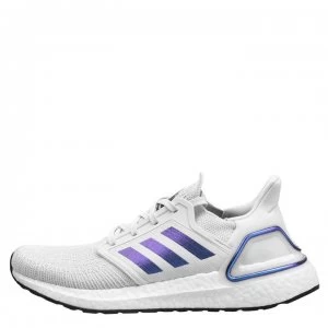 Image of adidas Ultraboost 20 Womens Running Shoes - Grey/Blue