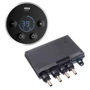 Image of Mira Platinum Dual Valve & Controller High Pressure Controller 1.1796.005 - 676400