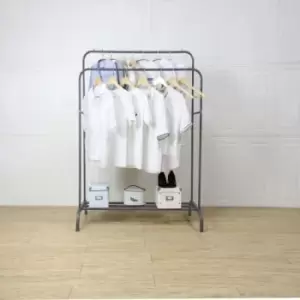 Image of OurHouse 110cm Double Shelf Clothes Rail